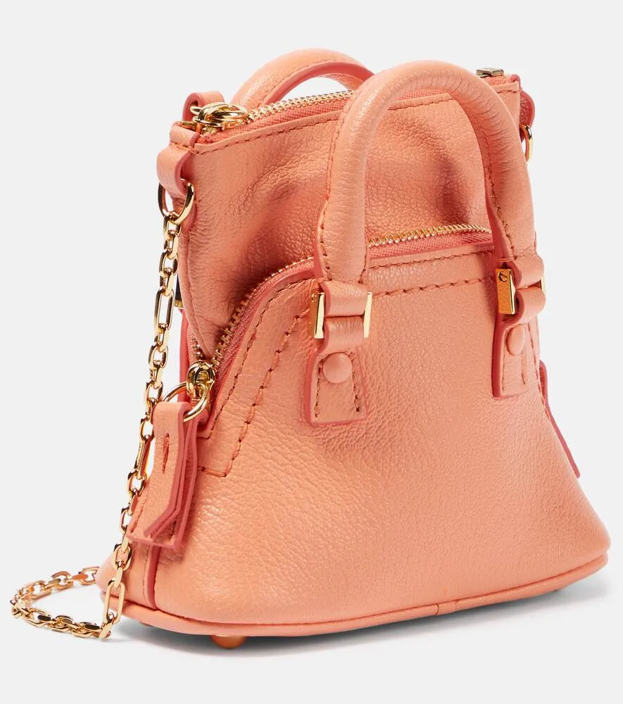 5AC Classique Maison Margiela Children's Leather Shoulder Bag, Pink
