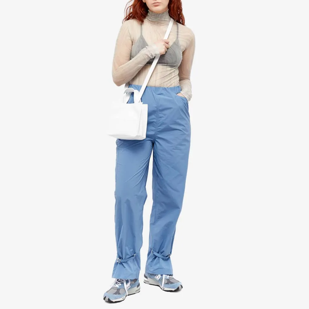 Acne Studios Logo Mini Tote Bag, White