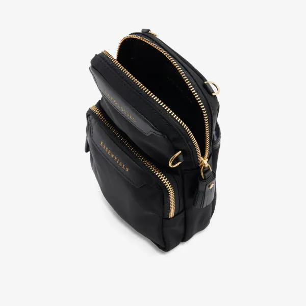 Anya Hindmarch Recycled Nylon Essentials Shoulder Bag, Black