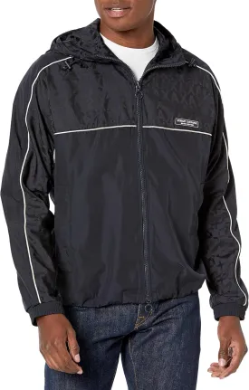 Armani Exchange Men's Allover Jacquard Ax Jacket