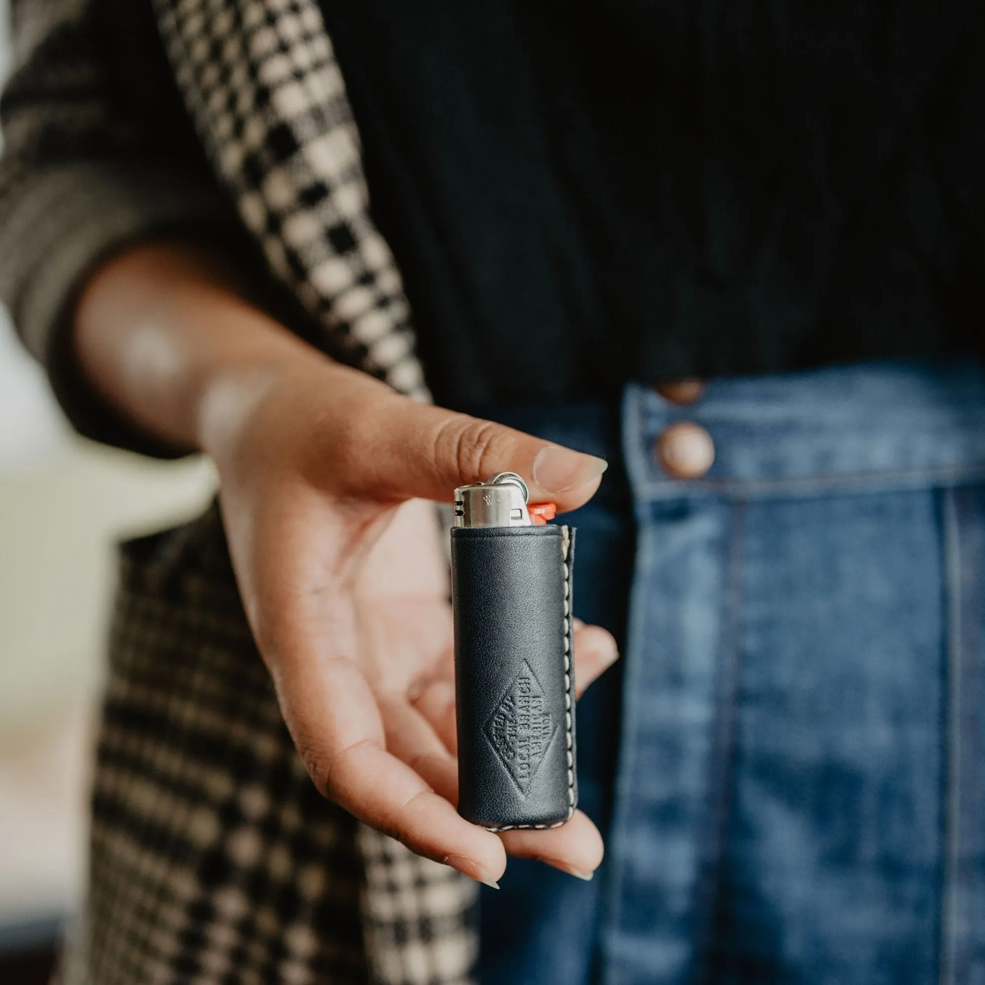 Custom Leather Lighters