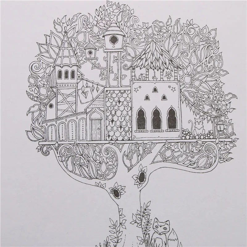 Enchanted Forest Coloring Book