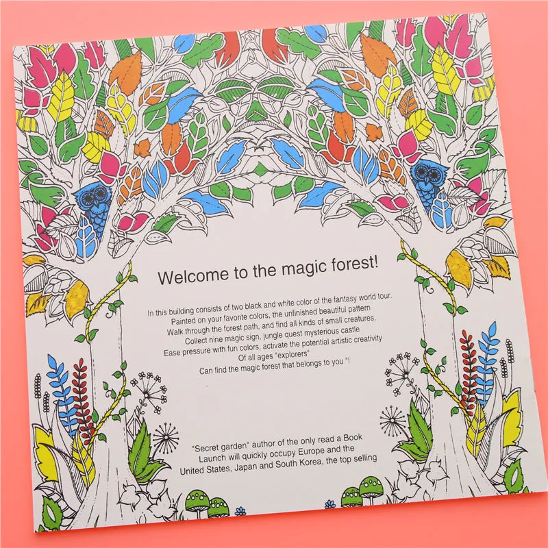 Enchanted Forest Coloring Book