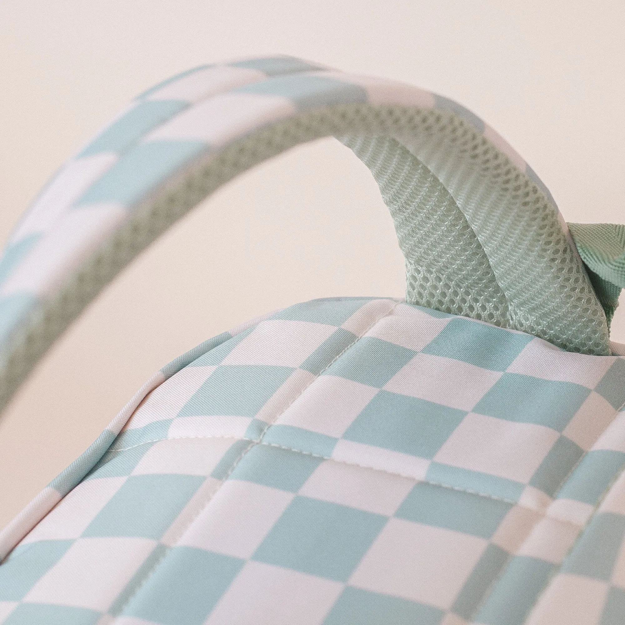 Fox & Fallow Backpack - Sage Check