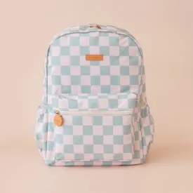 Fox & Fallow Backpack - Sage Check