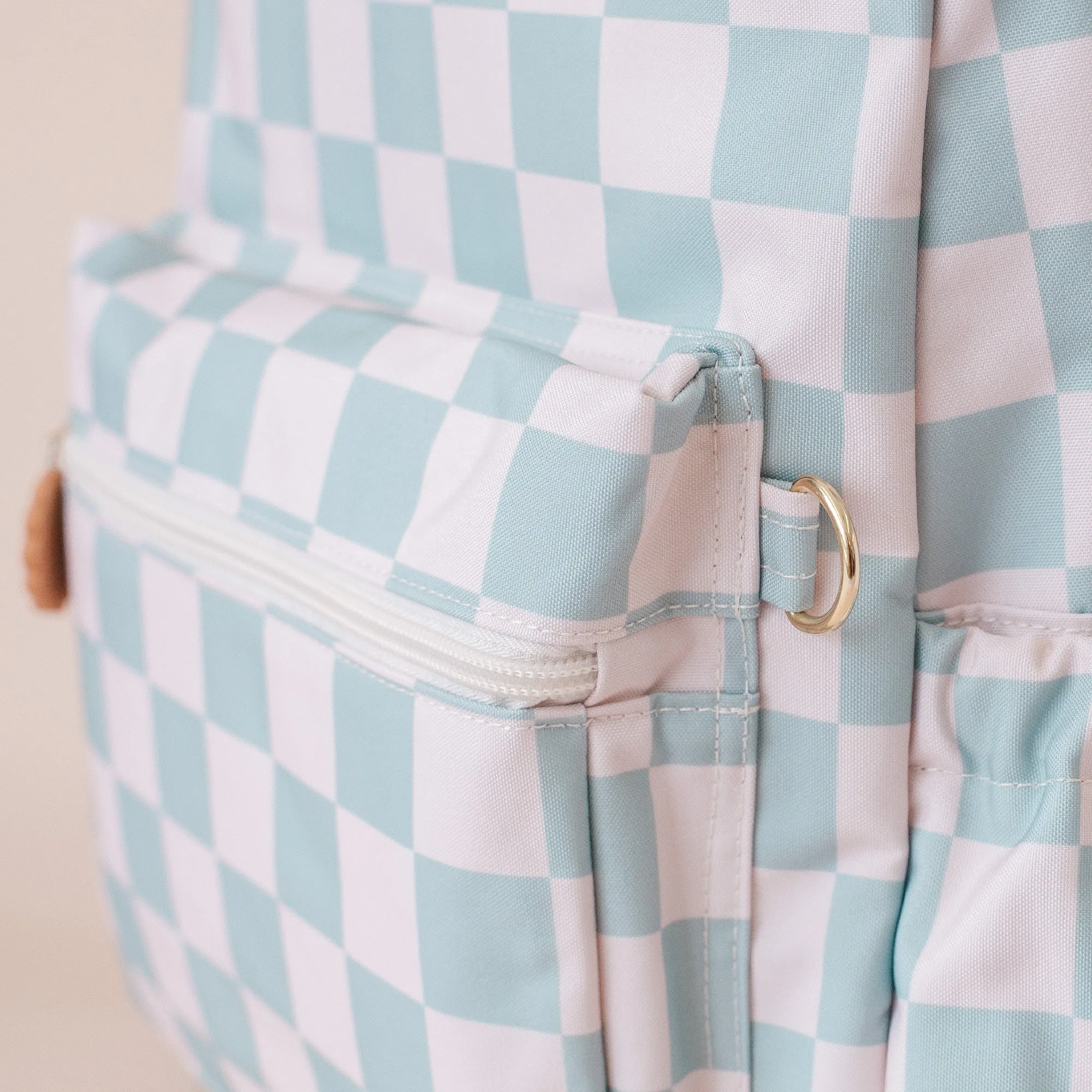 Fox & Fallow Backpack - Sage Check