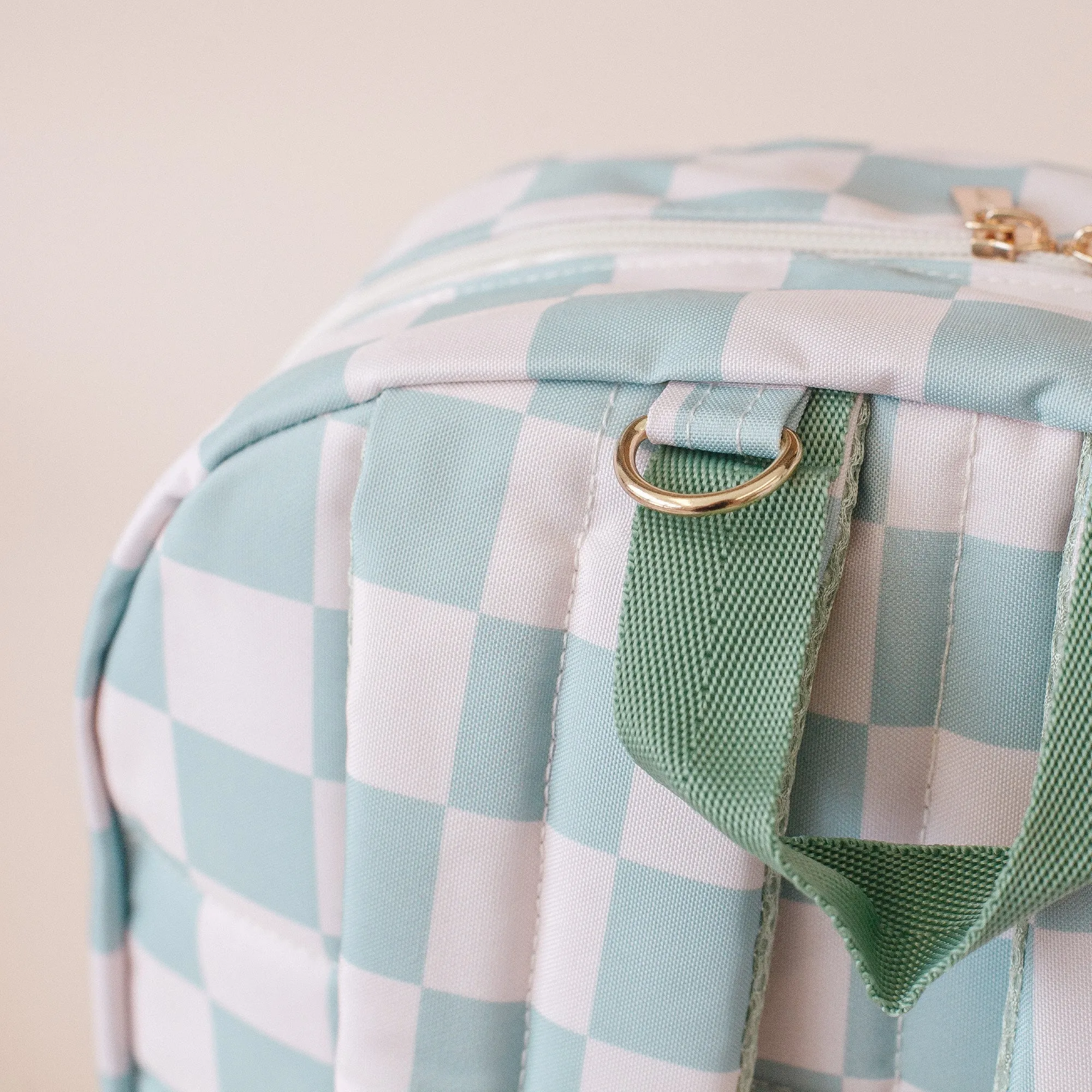 Fox & Fallow Backpack - Sage Check