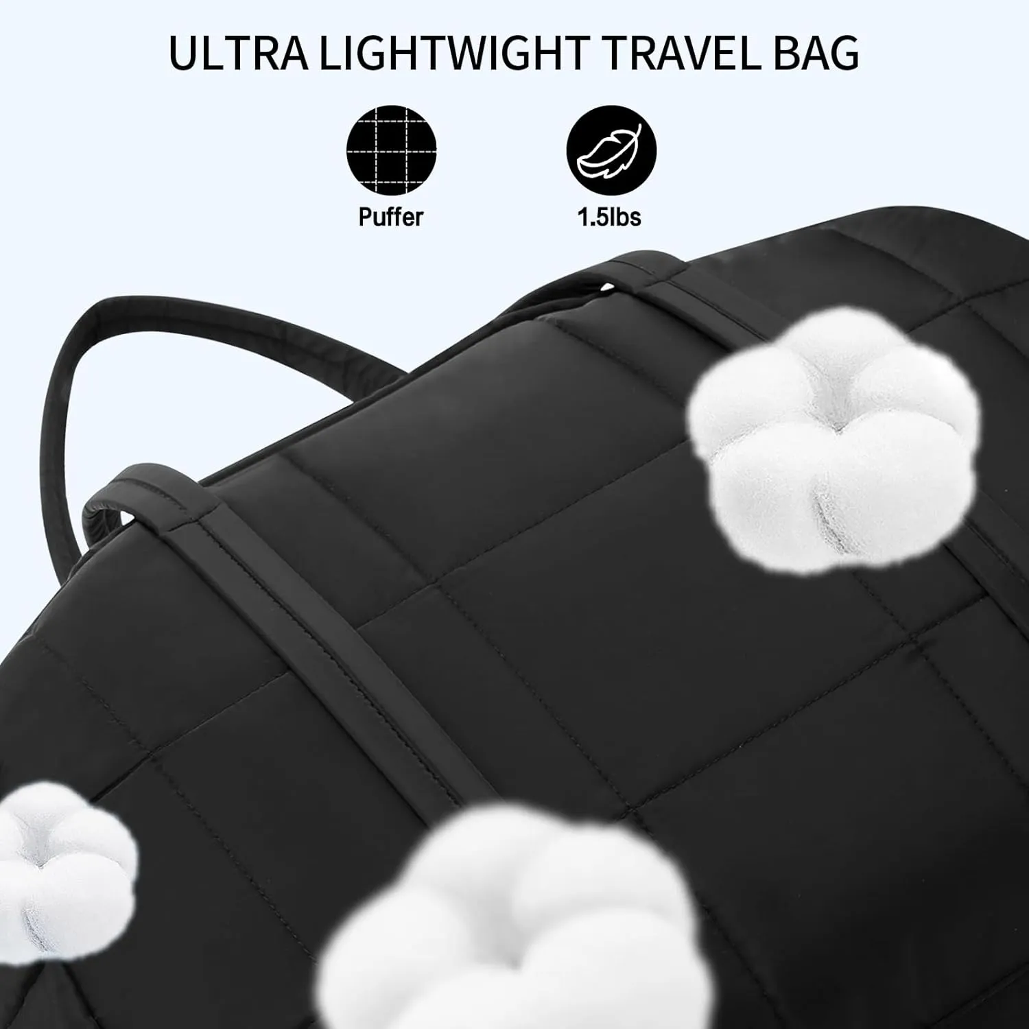 HOMIEE Gym Bag for Women, Duffle Bag for Travel with Wet Pocket, Lightweight Carry on Weekender Duffel Bags