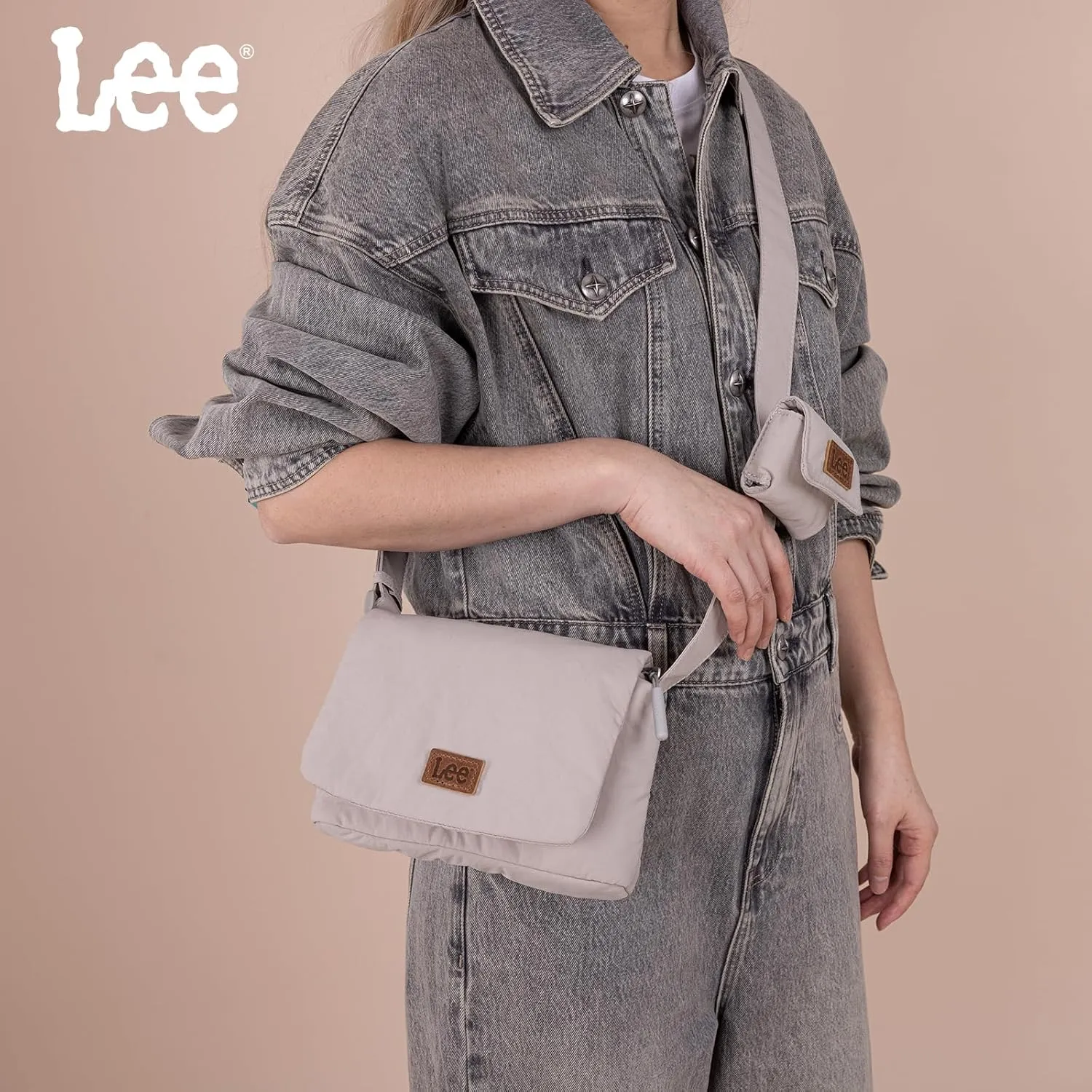 Montana West x Lee Small Crossbody Bags for Women Lightweight Mini Shoulder Bag with Earphone Pouch