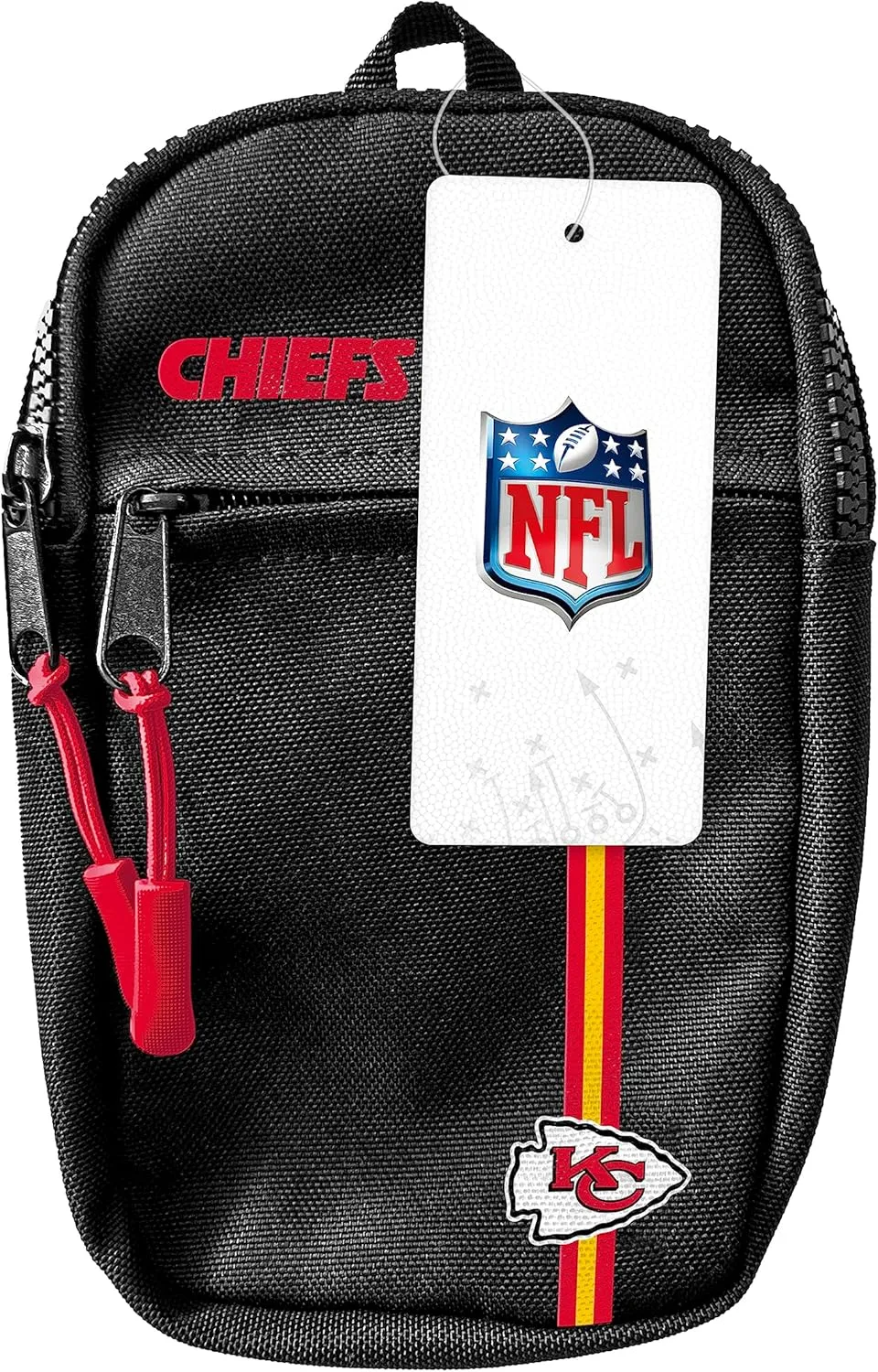 SOAR Crossbody Tech Adjustable Strap Travel Backpack Officially Licensed NFL, Mini Sling Bag