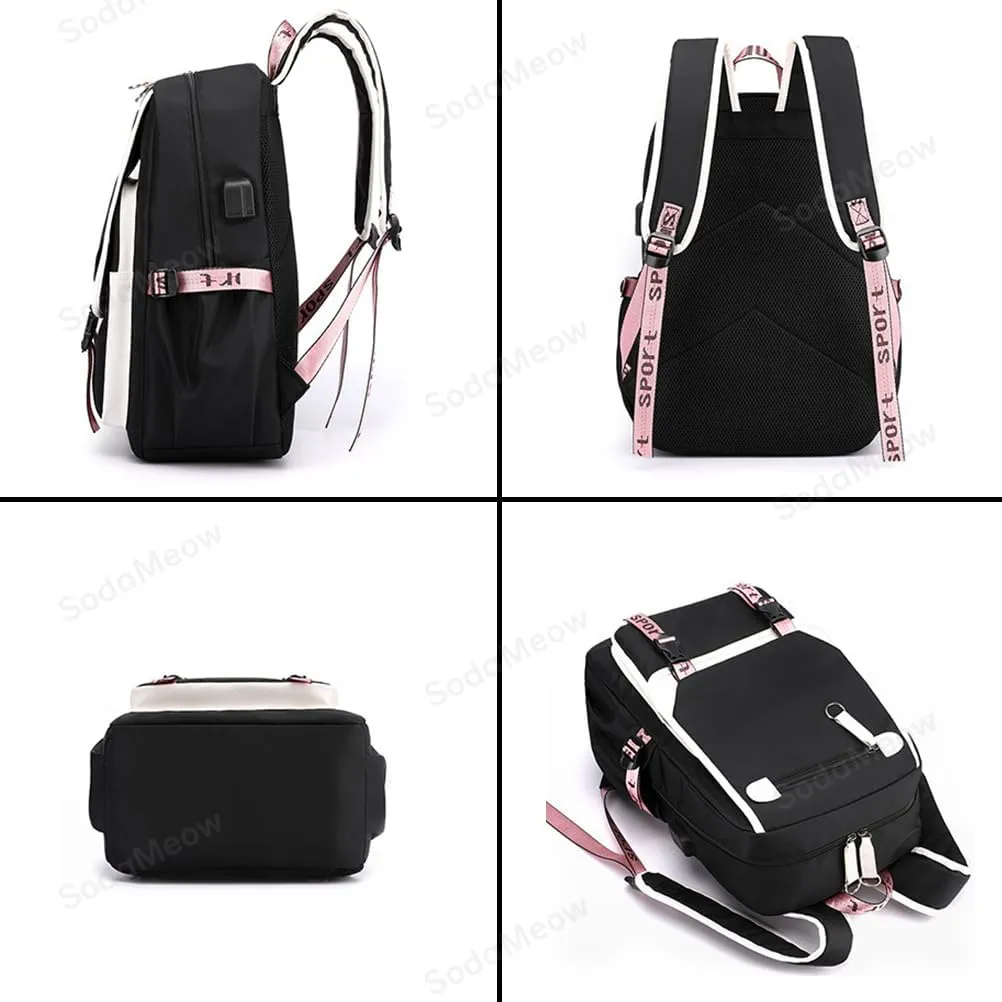 Solo Leveling Backpack Men Women Unisex Sung Jinwoo Rucksack Igris Anime Backpacks (B05-)