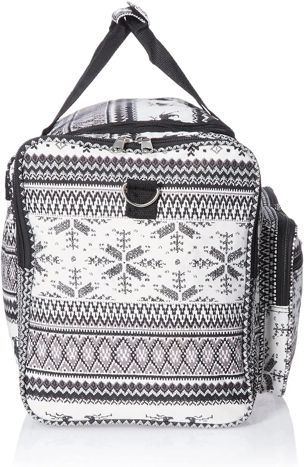 World Traveler Fashion 19-Inch Duffel Bag  Stylish, Versatile, and Perfectly Sized for Every Adventure, Black Trim Deer